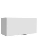 Armário aéreo para quarto 70 cm 1 porta basculante branco neo madesa