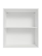 Armário aéreo para quarto 60 cm 1 porta branco neo madesa