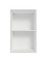 Armário aéreo para quarto 40 cm 1 porta branco neo madesa