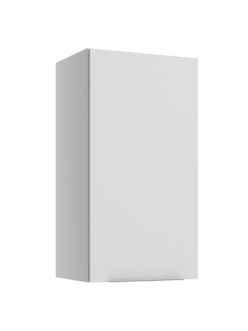 Armário aéreo para quarto 35 cm 1 porta branco neo madesa