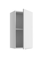 Armário aéreo para quarto 35 cm 1 porta branco neo madesa