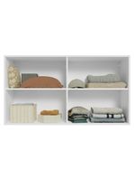 Armário aéreo para quarto 120 cm 2 portas branco neo madesa