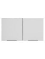 Armário aéreo para quarto 120 cm 2 portas branco neo madesa
