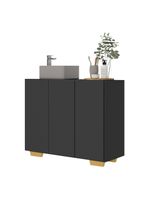 Gabinete Banheiro 3 Portas 90Cm Multimóveis V5031