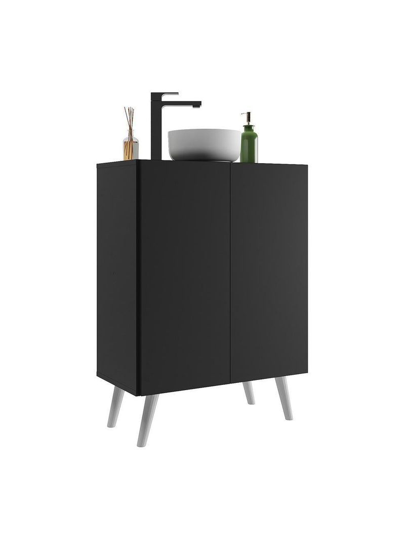 Gabinete Banheiro 2 Portas Retrô 63Cm Multimóveis V5006