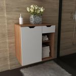 Gabinete Banheiro 1 Porta 1 Gaveta 60Cm Multimóveis Vcr10085