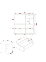 Gabinete Banheiro 1 Porta 1 Gaveta 60Cm Multimóveis Vcr10085