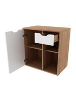 Gabinete Banheiro 1 Porta 1 Gaveta 60Cm Multimóveis Vcr10085