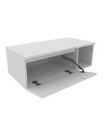 Gabinete Banheiro Suspenso 80Cm Multimóveis Vcr10081 Branco