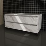 Gabinete Banheiro 2 Gavetas 80Cm Multimóveis Vcr10083