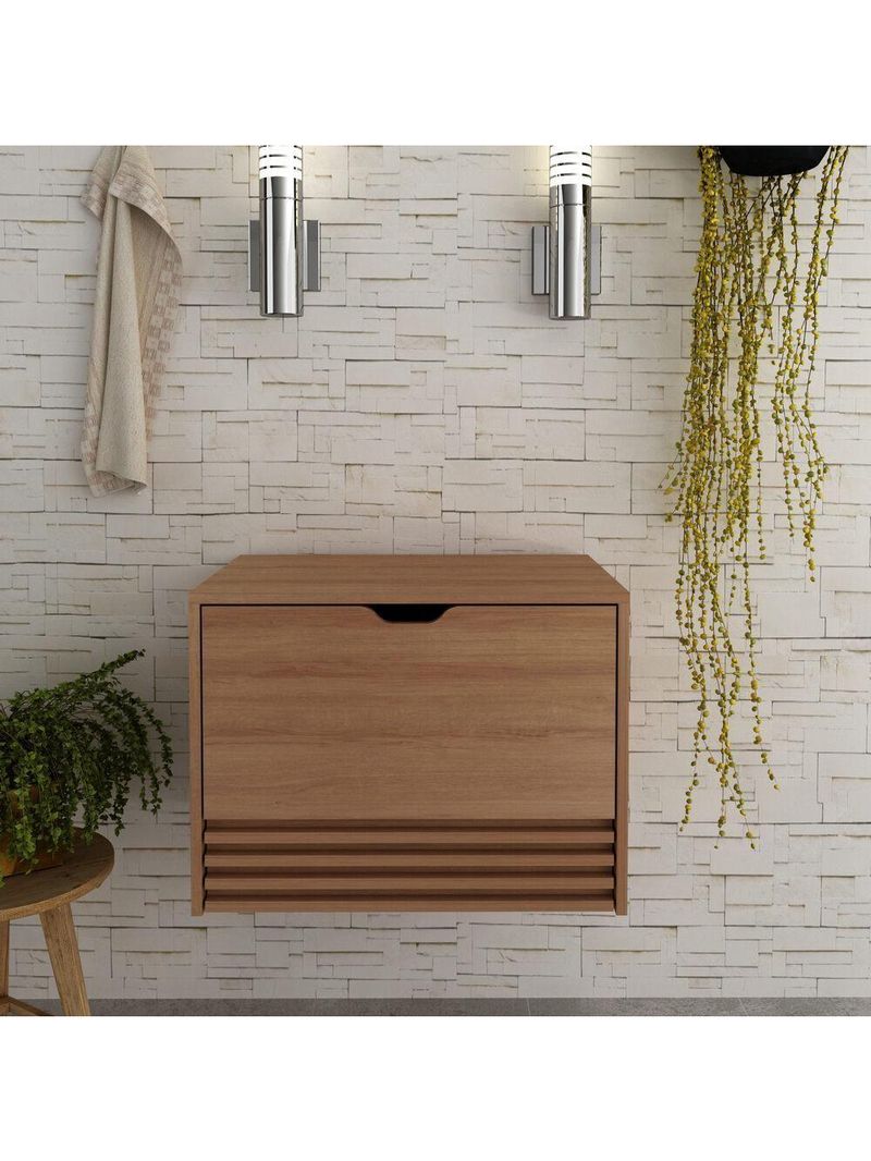 Gabinete Banheiro 1 Porta 1 Gaveta 60Cm Multimóveis Vcr10091