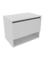 Gabinete Banheiro 1 Porta 60Cm Multimóveis Vcr10086 Branco