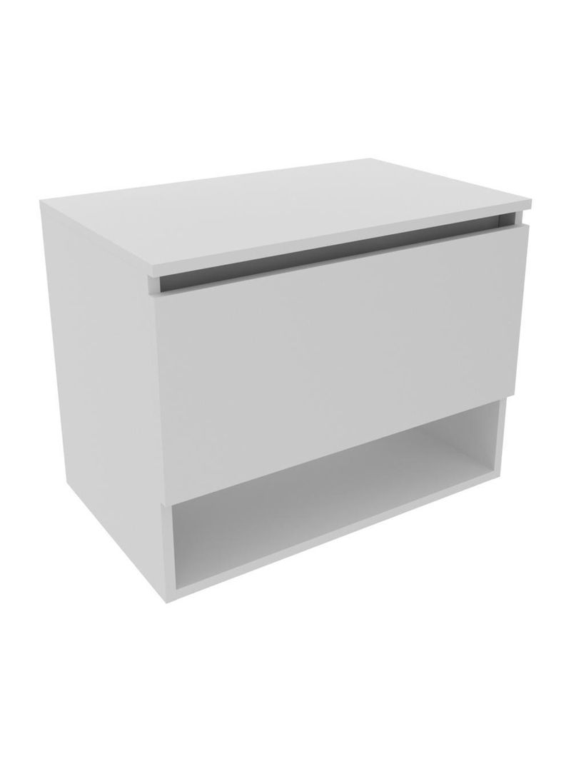 Gabinete Banheiro 1 Porta 60Cm Multimóveis Vcr10086 Branco