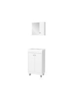 Gabinete Banheiro Cuba Espelheira Multimóveis Cr10100Branco