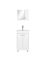 Gabinete Banheiro Cuba Espelheira Multimóveis Cr10100Branco