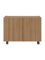Gabinete Banheiro 62,5cm Rodízios Multimóveis Mp5043 Rustic