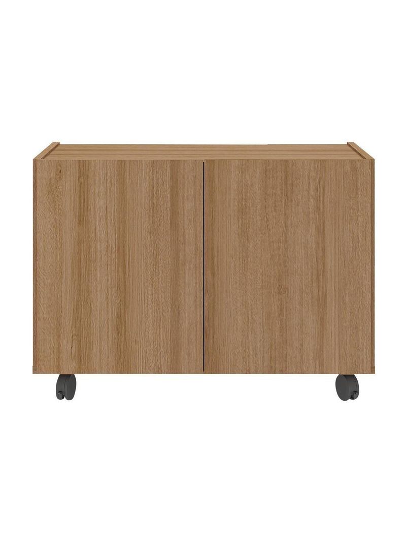 Gabinete Banheiro 62,5cm Rodízios Multimóveis Mp5043 Rustic