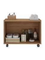 Gabinete Banheiro 62,5cm Rodízios Multimóveis Mp5043 Rustic
