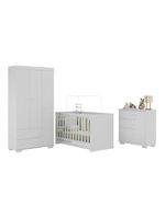 Quarto Infantil Completo Algodão Doce Multimóveis Mp4252 Branco
