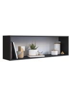 Prateleira Organizadora 120cm Multimóveis Cr45203 Preta