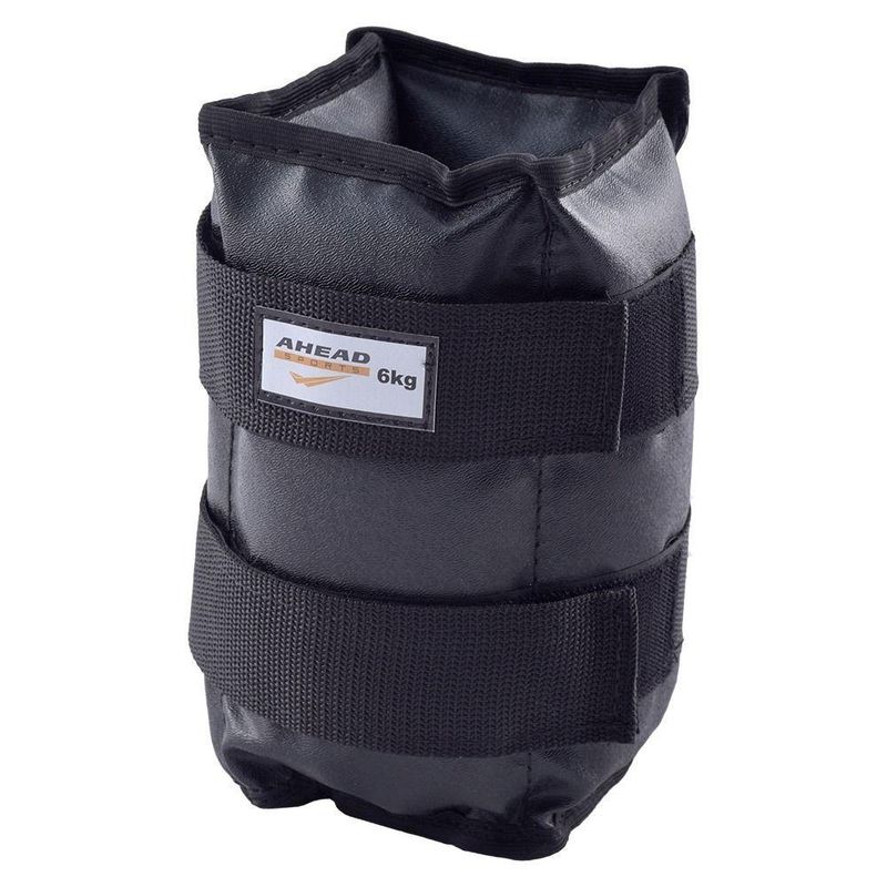 Par Caneleiras De Peso 6kg (ankle Weights Pair 6kg) - Ultrafit - Preto