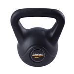 Kettlebell Black Cimento 8 Kg (black Cement Kettlebell 8kg) - As - Preto