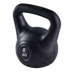 Kettlebell Black Cimento 8 Kg (black Cement Kettlebell 8kg) - As - Preto