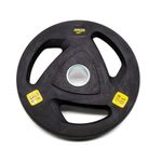 Anilha Olímpica Borracha 10 Kg Ahead (roubber Coated Plate) - Absolute - Preto