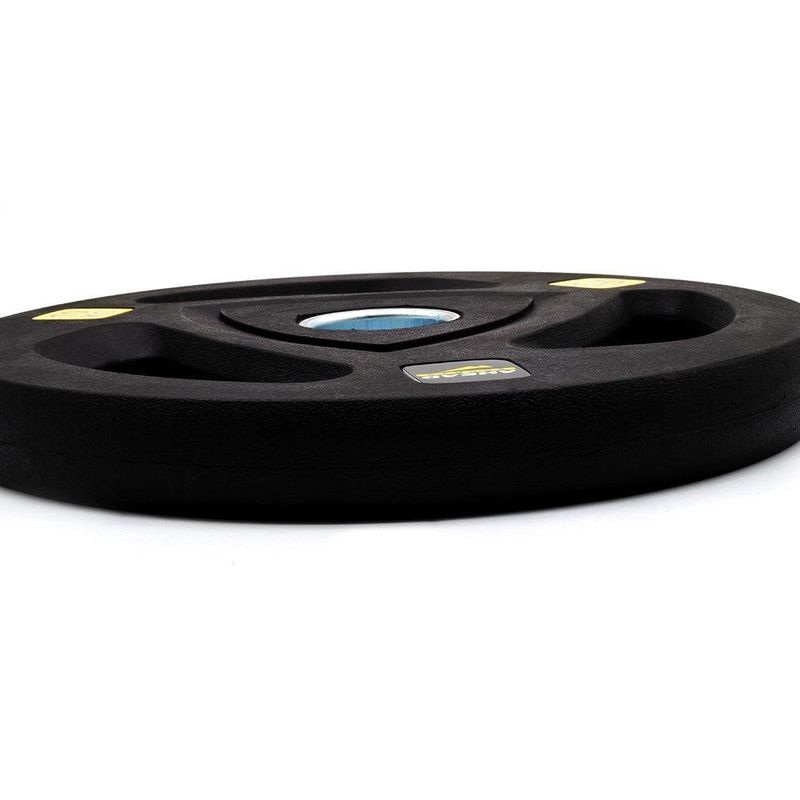 Anilha Olímpica Borracha 10 Kg Ahead (roubber Coated Plate) - Absolute - Preto