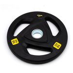 Anilha Olímpica Borracha 10 Kg Ahead (roubber Coated Plate) - Absolute - Preto