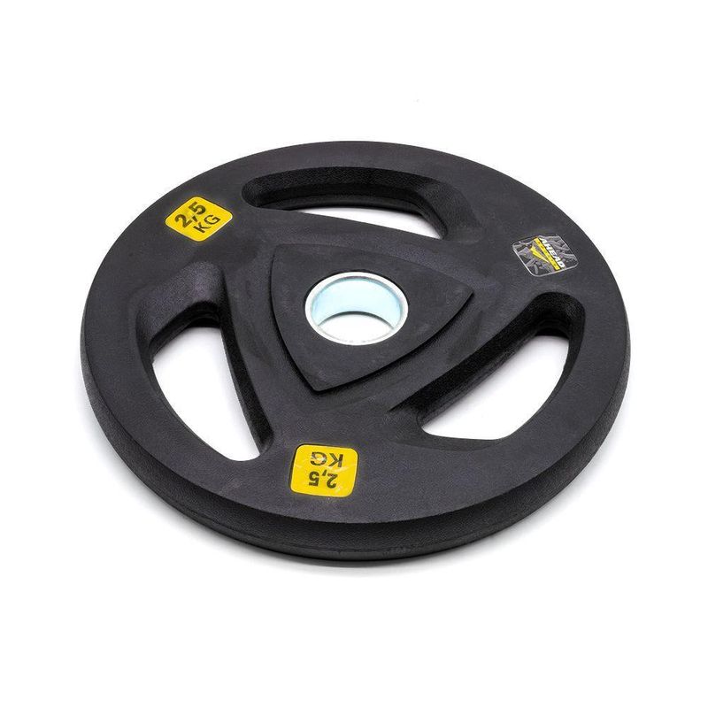 Anilha Olímpica Borracha 10 Kg Ahead (roubber Coated Plate) - Absolute - Preto