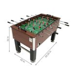 Mesa de Pebolim Gold Oficial Totó com Niveladores e Porta Copos Toto
