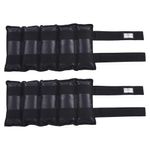 Par Caneleiras De Peso 7kg (ankle Weights Pair 7kg) - Ultrafit - Preto