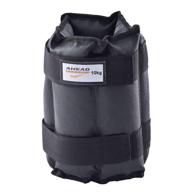 Par Caneleiras De Peso 10kg (ankle Weights Pair 10kg) - Ultrafit - Preto