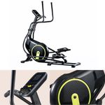 Elíptico Residencial Magnético Preto Bonafit Volante 6kg