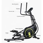 Elíptico Residencial Magnético Preto Bonafit Volante 6kg