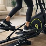 Elíptico Residencial Magnético Preto Bonafit Volante 6kg