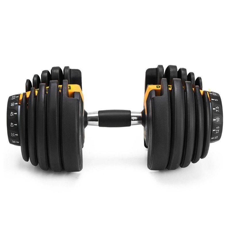 Halter Ajustável Dumbbell 24KG com Anilhas Regulavel Seletor de Peso Automatico Ahead Sports