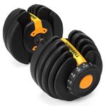 Halter Ajustável Dumbbell 24KG com Anilhas Regulavel Seletor de Peso Automatico Ahead Sports