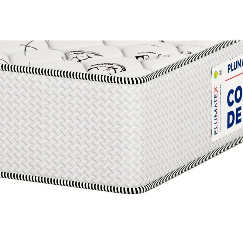 Colchão Solteiro Espuma D23 Plumaspuma (78x188x14) - Plumatex