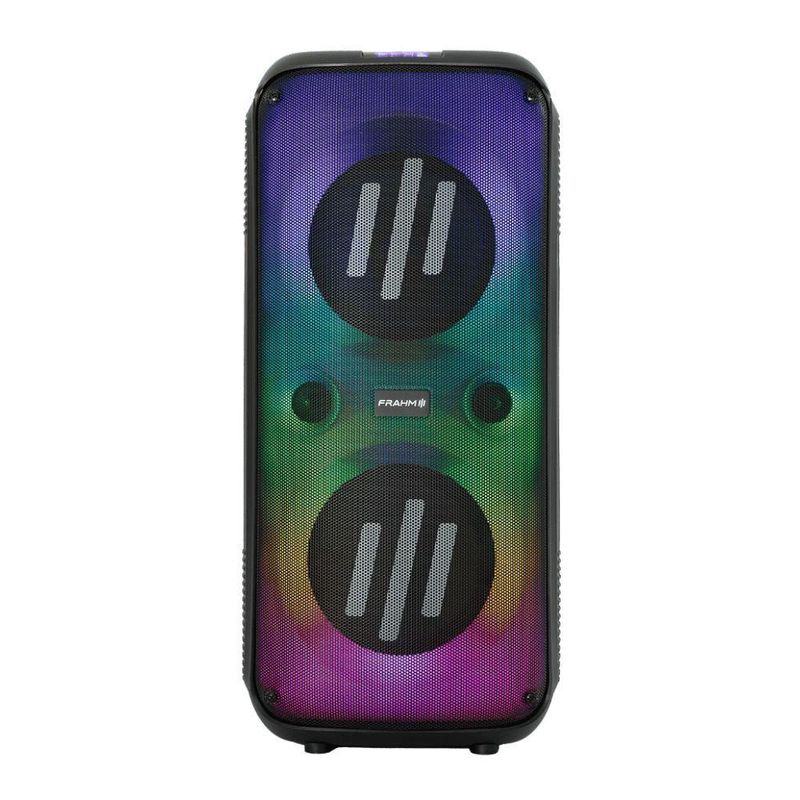 Caixa Amplificada Multiuso Lumi Tower 670 TWS 670W RMS com Bluetooth V 50 USB Micro SD Aux P2 P10