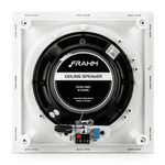 Caixa de Som de Embutir Hs 8 150W 3 Vias com Crossover Quadrada para Áreas Gourmet Branco