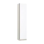 Guarda-Roupa Sapateira 50Cm Prime Plus Legno Crema C/ Branco