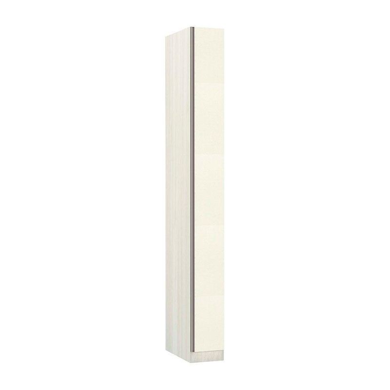 Guarda Roupa Guarda-roupa Prime Plus 1 Porta de Bater Crema MDP