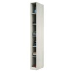 Guarda Roupa Closet 25,3cm 5 Prateleiras Legno Crema