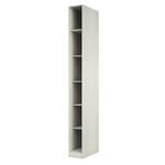 Guarda Roupa Closet 25,3cm 5 Prateleiras Legno Crema
