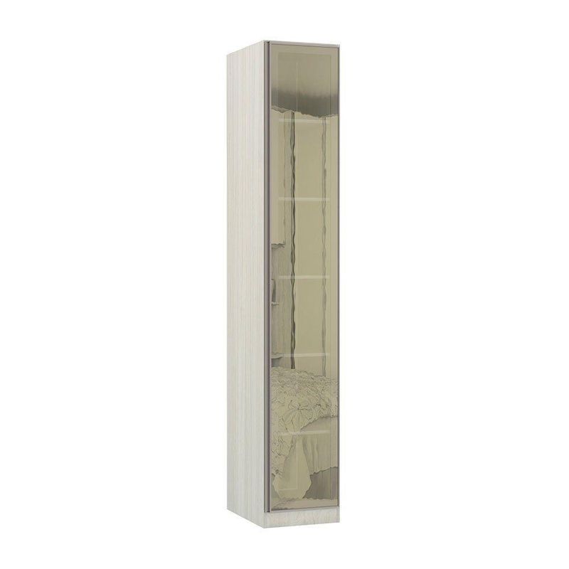 Guarda Roupa Prime Plus 1 Porta Bater Legno Crema Luciane