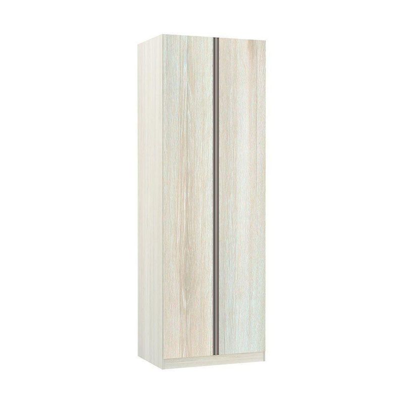 Guarda Roupa Solteiro Prime Plus 2 Portas Bater Legno Crema MDP Luciane