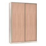 Guarda-roupa Solteiro 2 Portas De Correr 160 Cm Cumaru