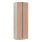 Guarda Roupa Prime Plus 2 Portas 3 Gavetas Cumaru MDP Luciane